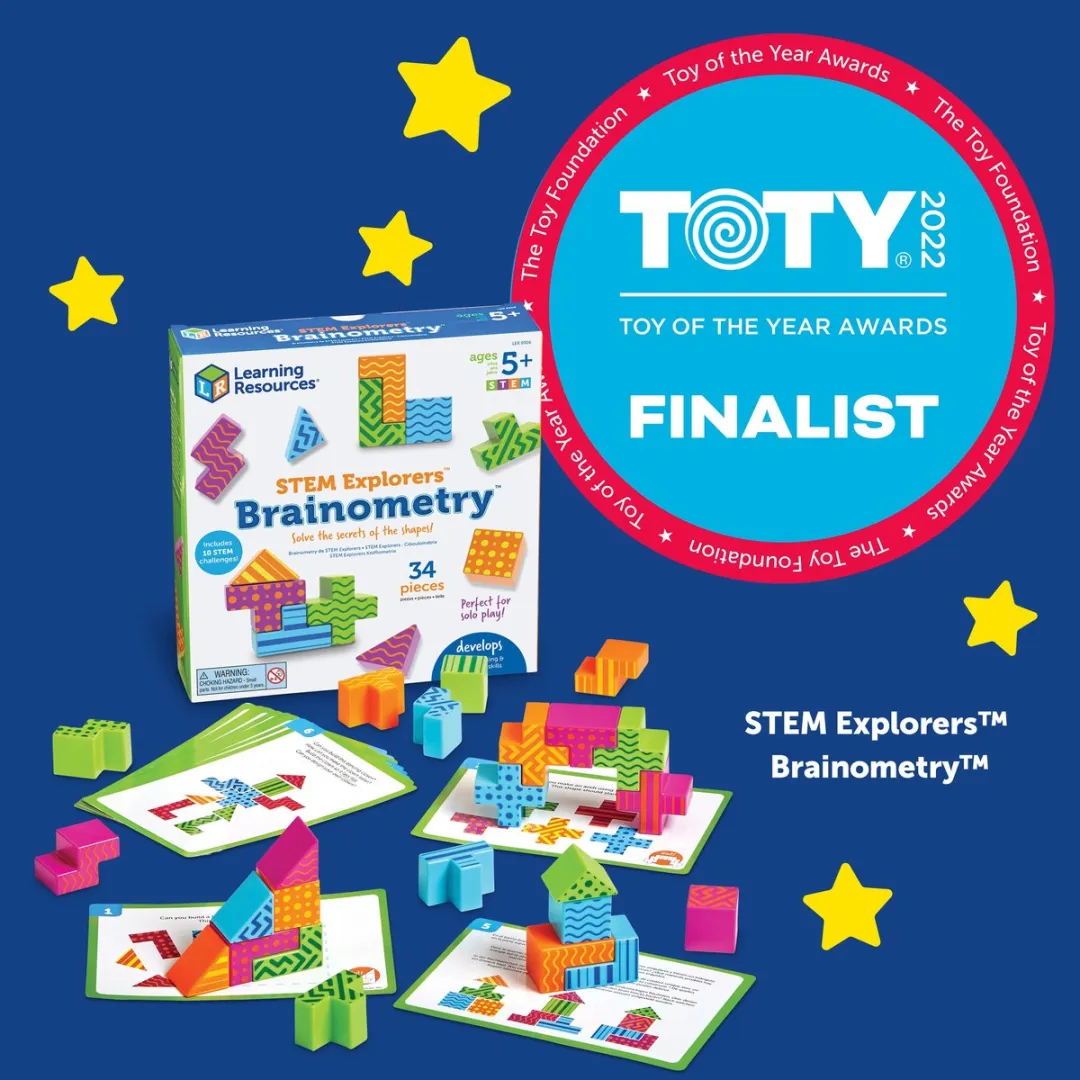 Learning Resources STEM Explorers Brainometry 3D Puzzel - Multicolor