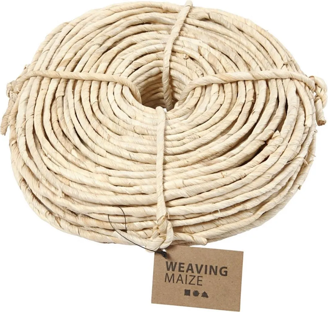 Creativ Company Mais Koord 3,5-4mm - 500g - Natuurlijk