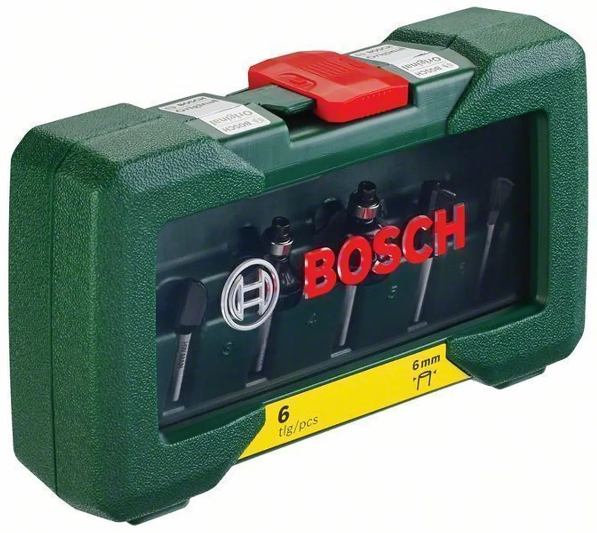 Bosch HM-houtfrezen Set 6-delig - Ø6mm