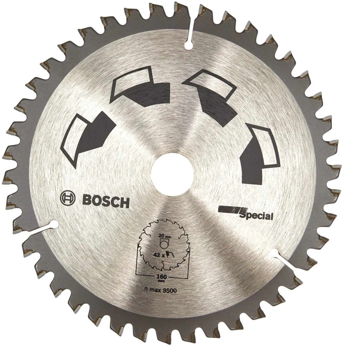 Bosch Cirkelzaagblad 160mm 42 Tanden - Hout