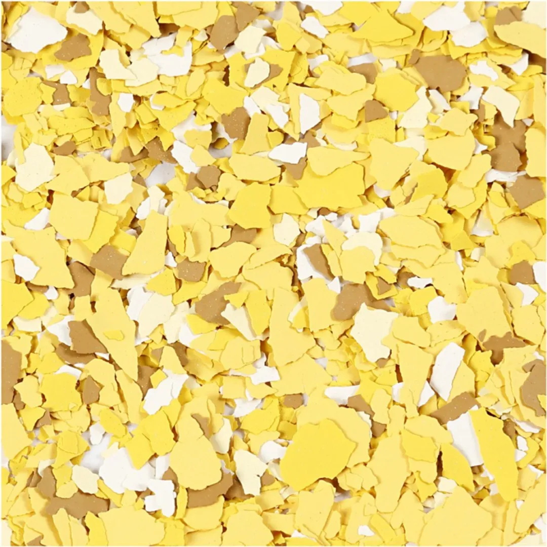 Creativ Company Terrazzo Vlokken Geel 90g