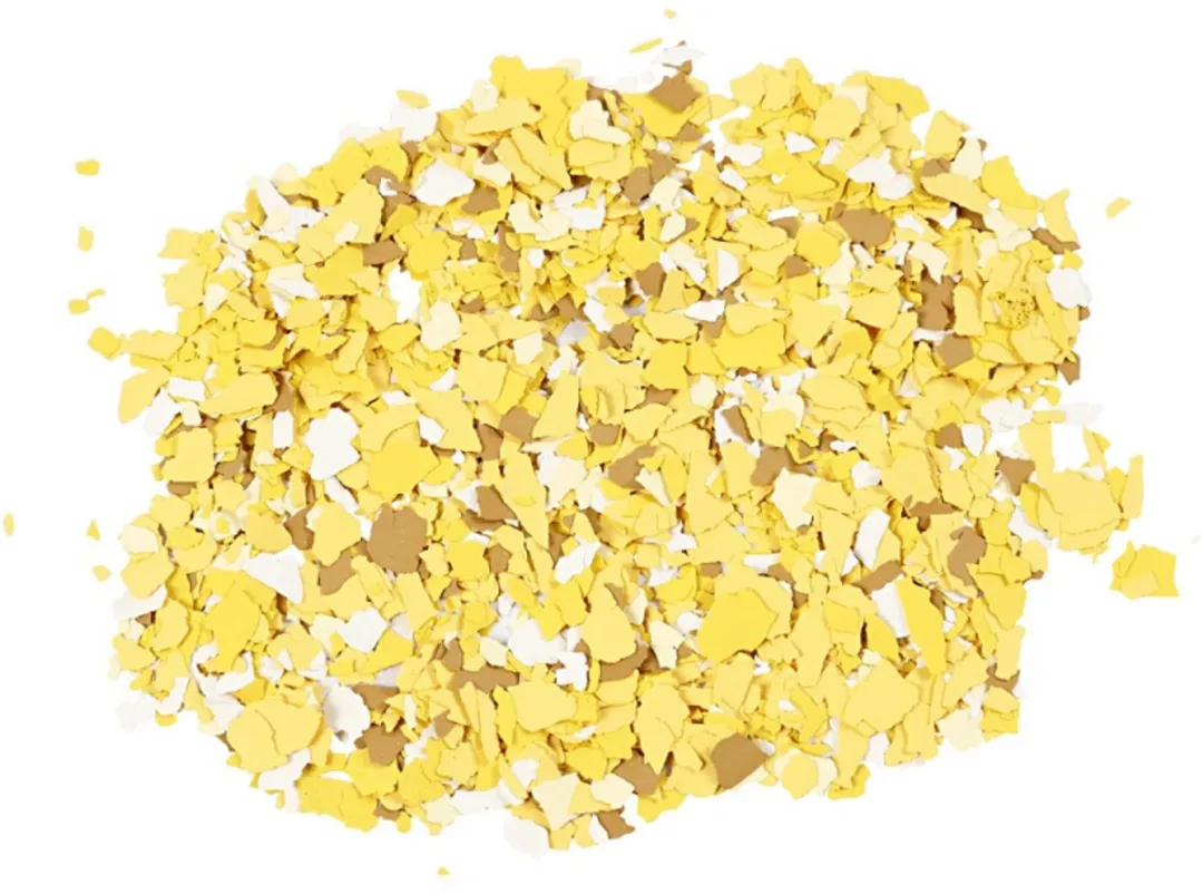 Creativ Company Terrazzo Vlokken Geel 90g