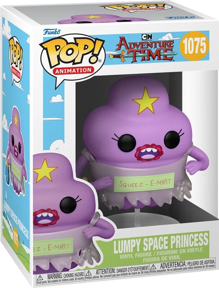 Funko Pop! Adventure Time Lumpy Space Princess #1075 - Paars