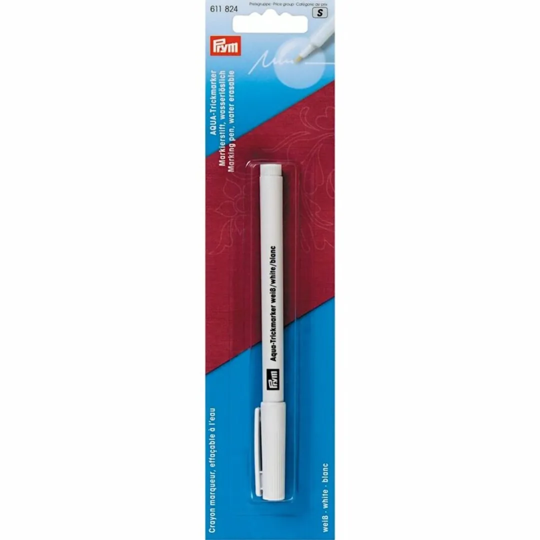 Prym Aqua Trickmarker Textielstift Wit - afbeelding 6 van 6