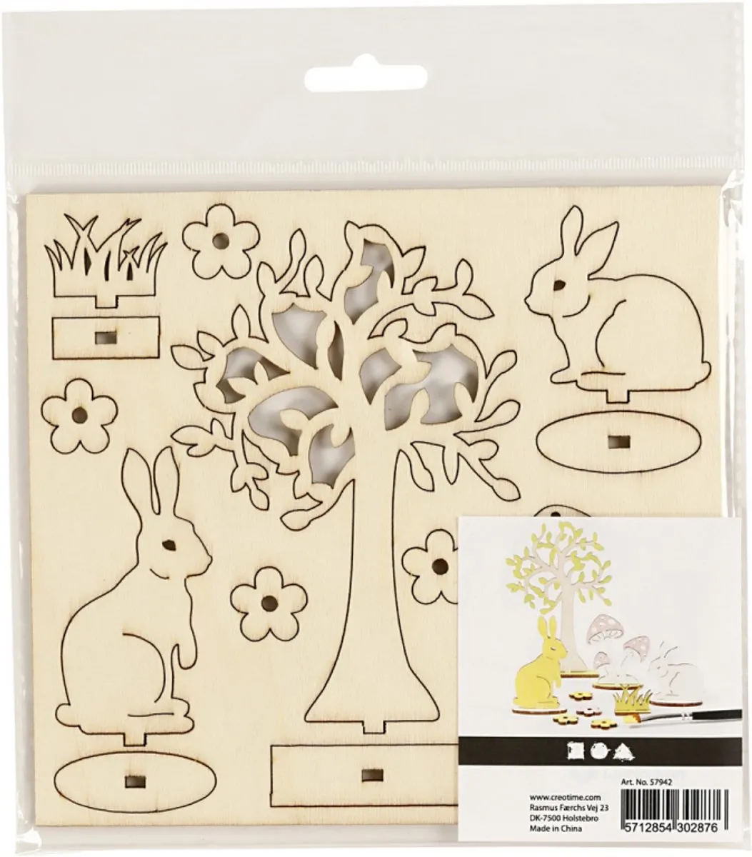 Creativ Company 3D Figuren Konijn