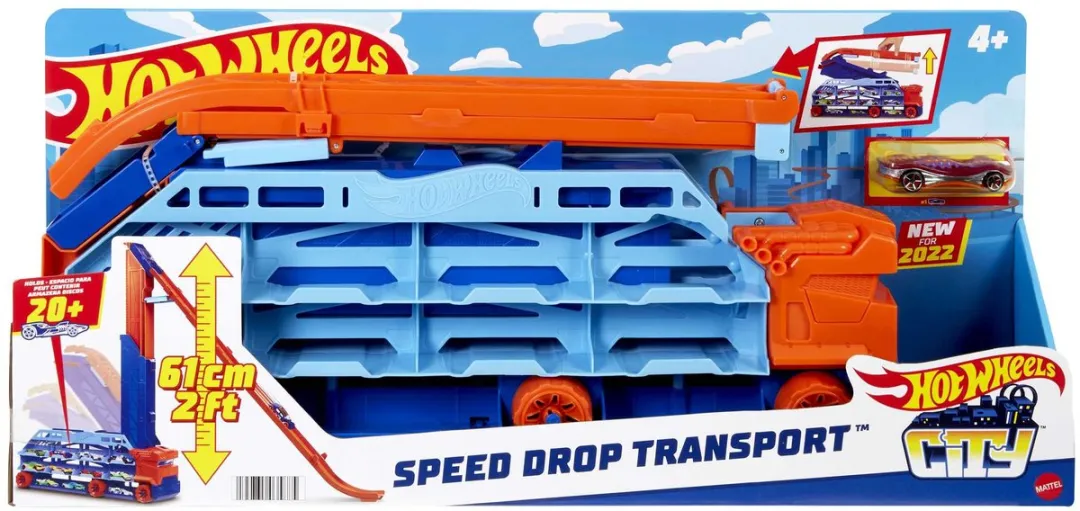 Hot Wheels City SPEED DROP TRUCK HDY92
