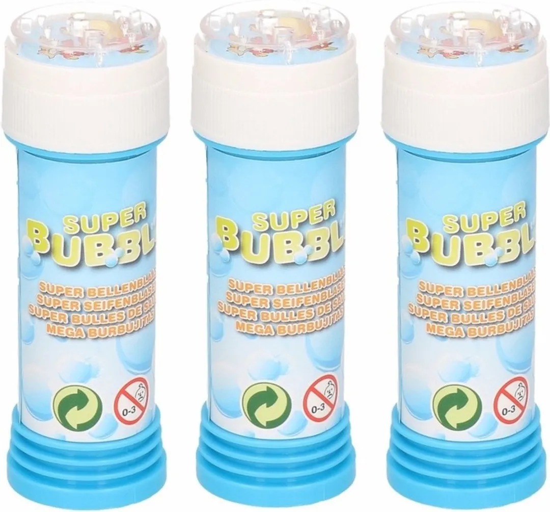 Johntoy Bellenblaas 50ml - 3 Stuks Multi