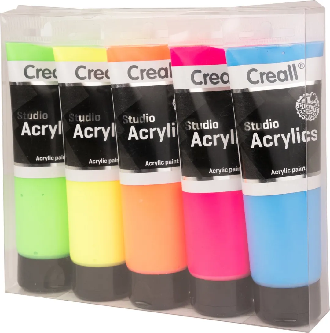 Creall Acrylverf Assortiment Fluor