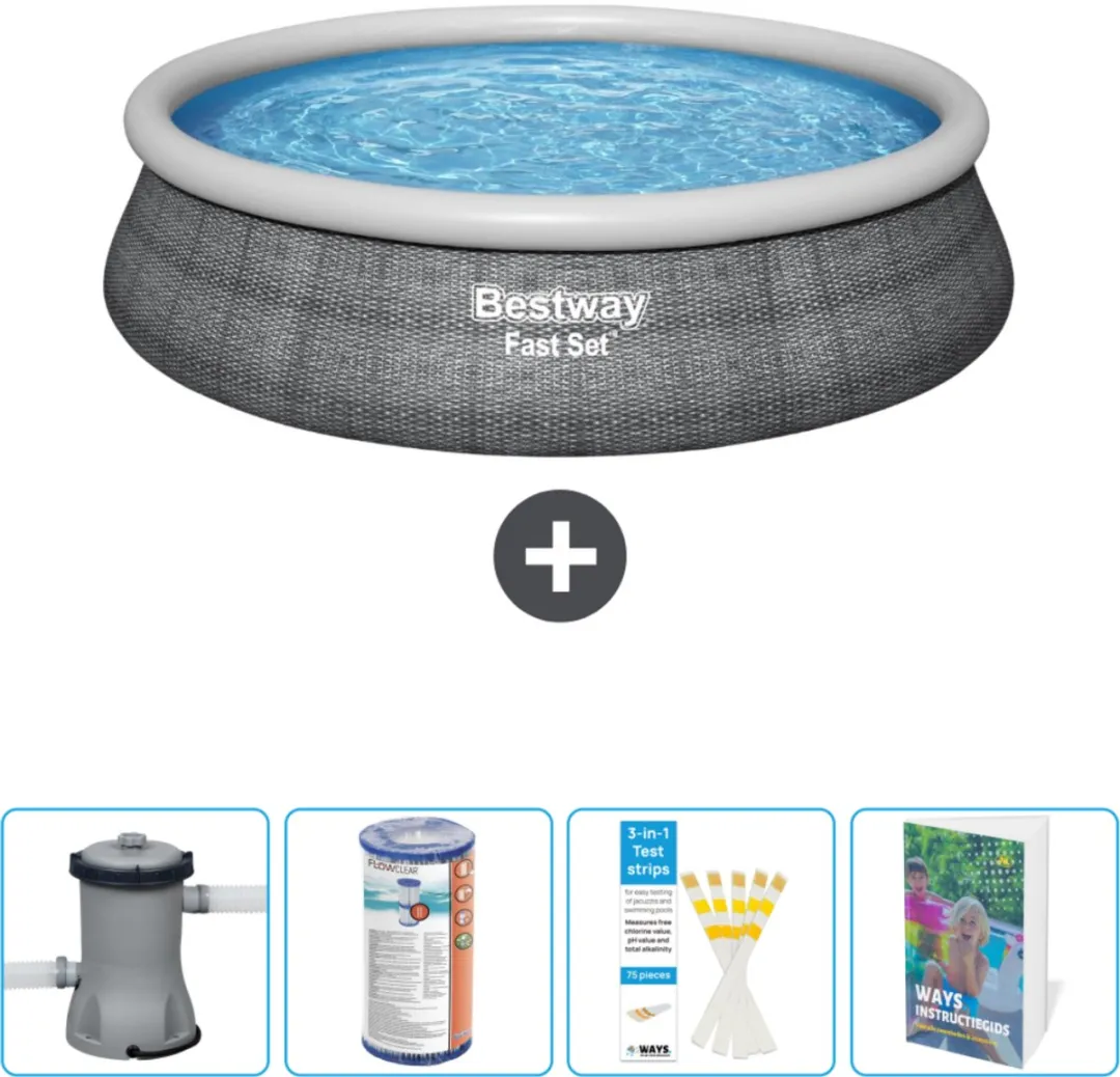 Bestway Fast Set Rond Zwembad 457cm