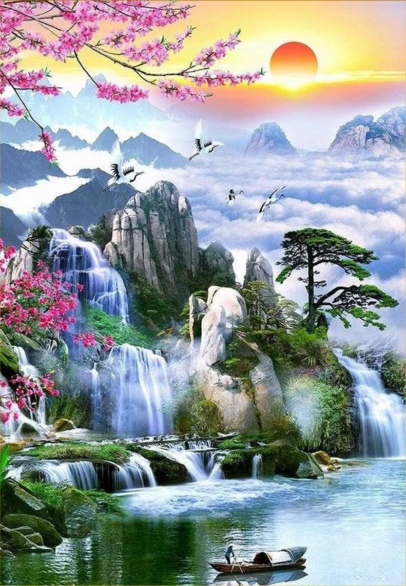VDTOYS Diamond Painting VDTC186 Mountains