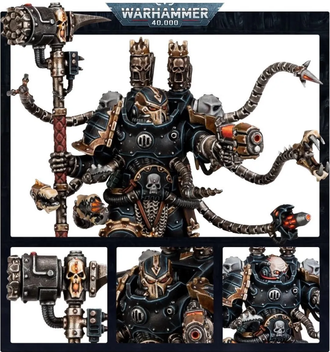 Games Workshop Chaos Space Marines Warpsmith - 25 Onderdelen