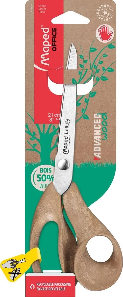 Maped Office Advanced Wood 21cm Schaar