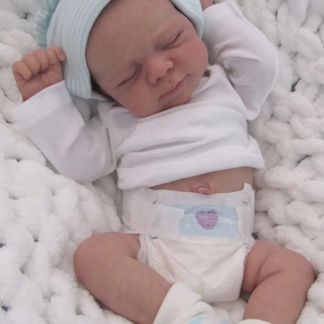 ECTEATOY Reborn Baby Pop Meisje 45cm