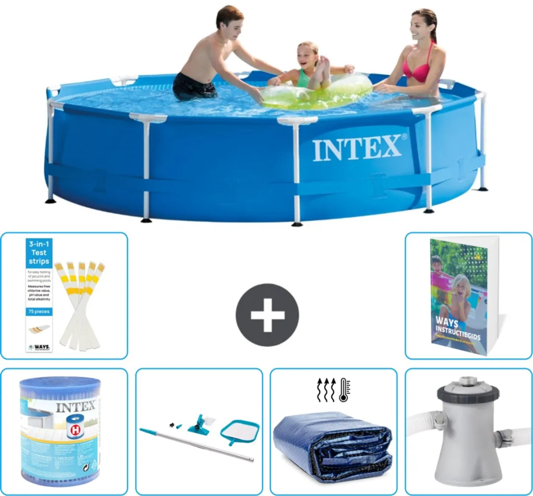 Intex 28200NP-Blauw Zwembad 305cm