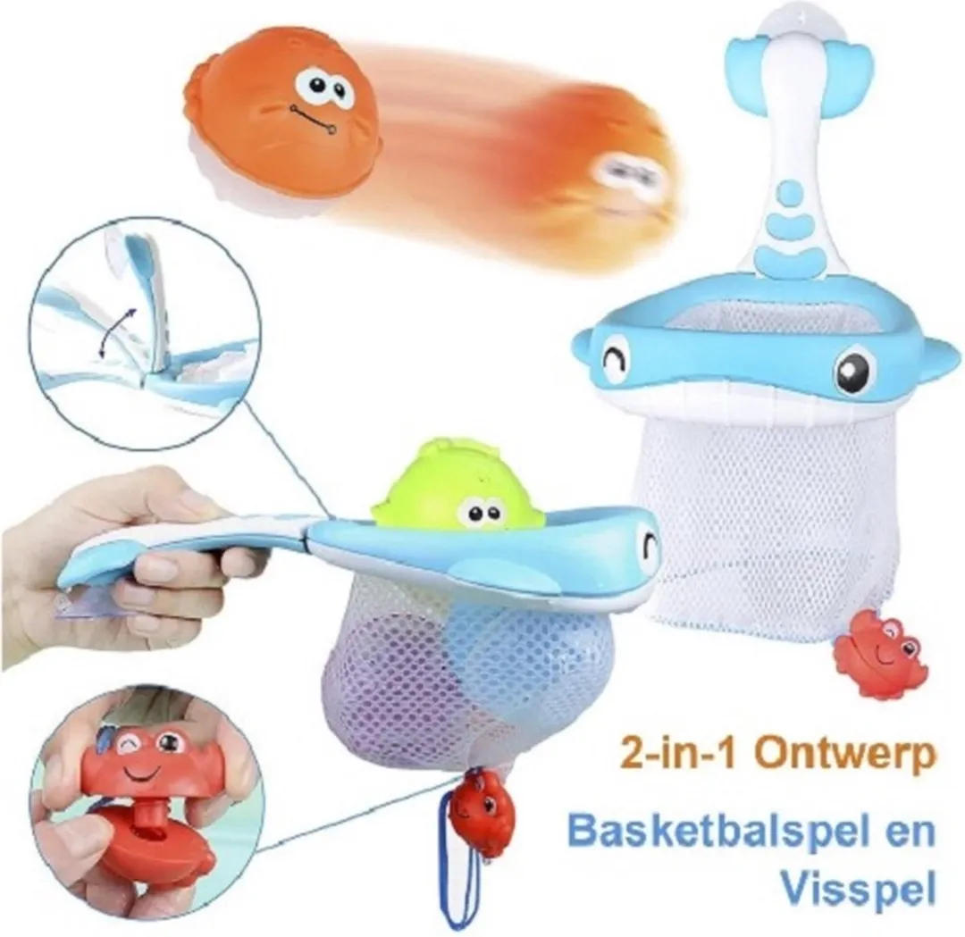 Jobber Toys Badbootjes Visnet Dieren 15002509 - Multicolor - afbeelding 6 van 6