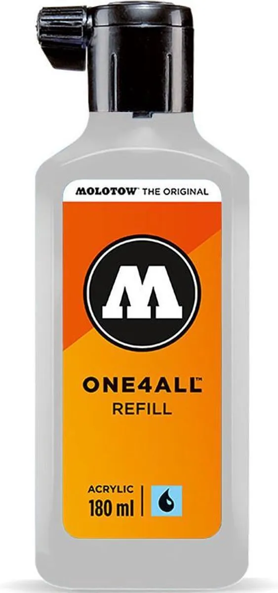Molotow ONE4ALL Lichtgrijs Navulinkt 180ml