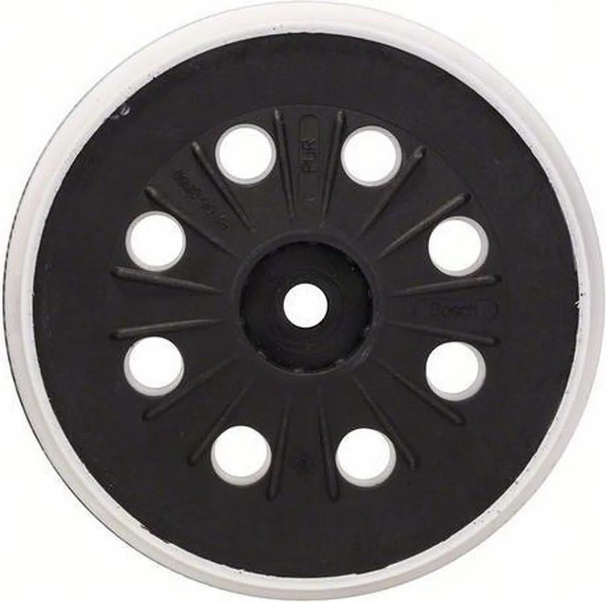 Bosch Rubberen Schuurplateau 125mm - 2608601607