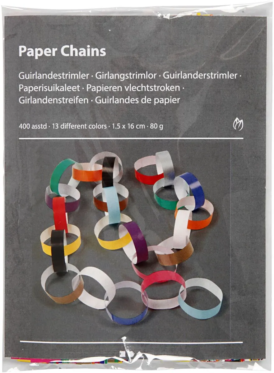 Creativ Company Papieren Vlechtstroken Glans 16cm - 400 Stuks