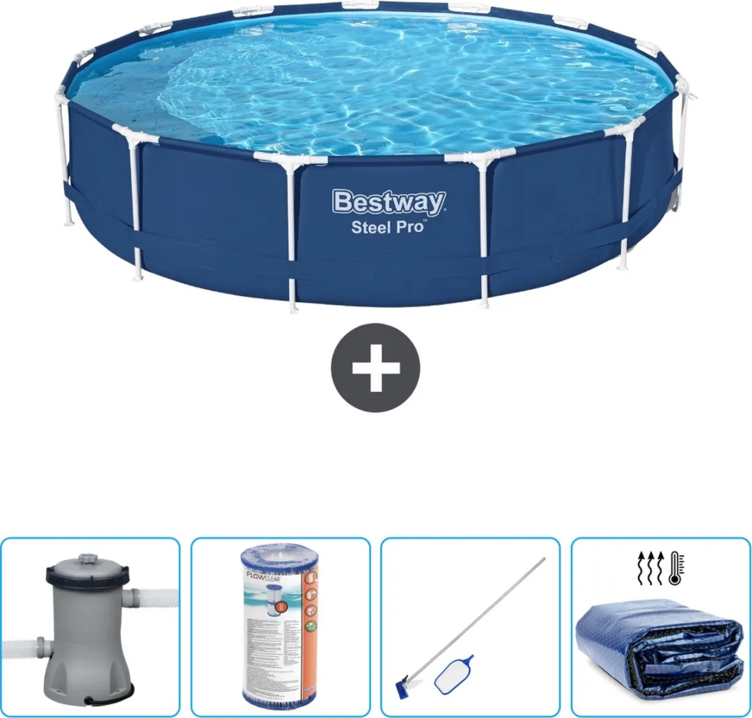Bestway Steel Pro Zwembad 396x84cm
