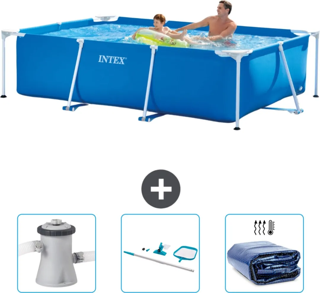 Intex Rechthoekig Frame Zwembad 260x160x65cm