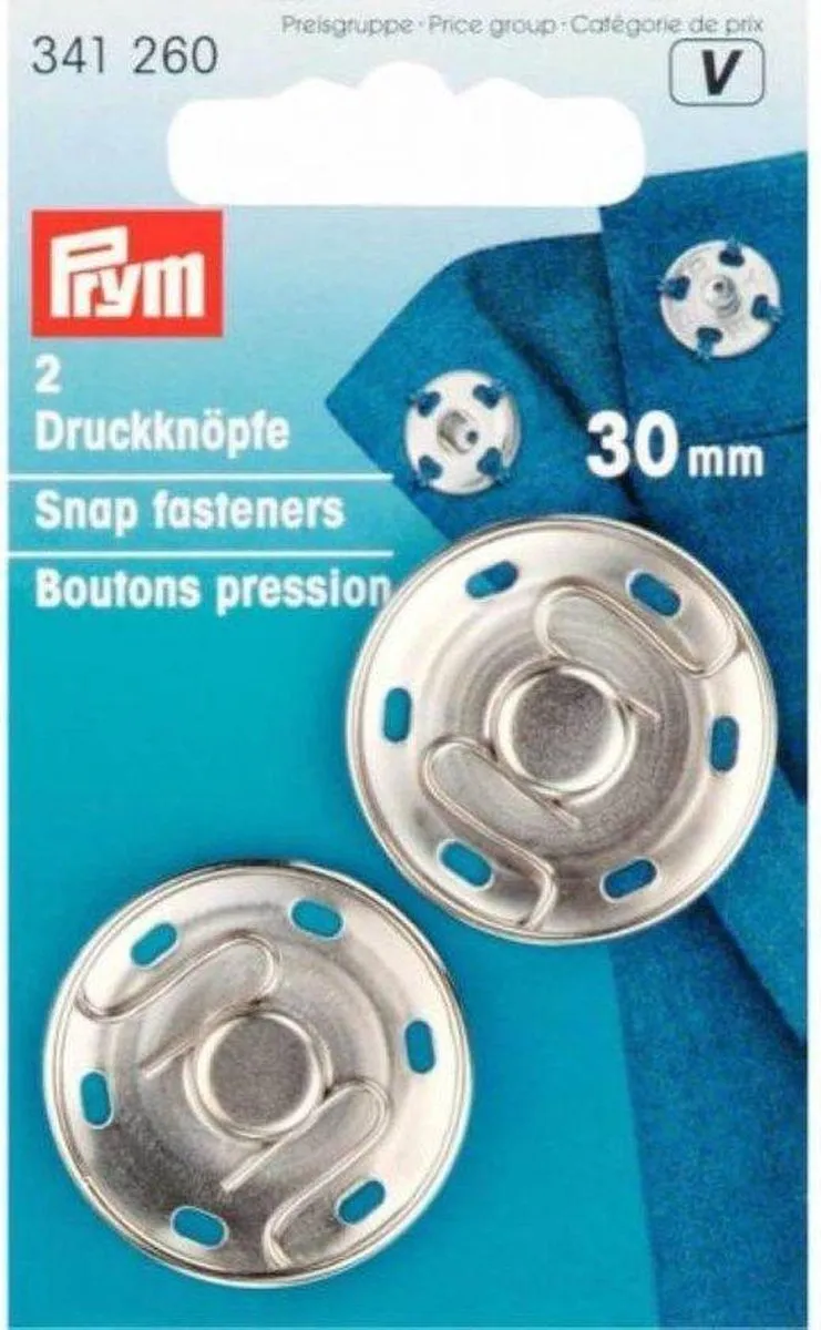 Prym Aandraaiknoop Messing 30mm