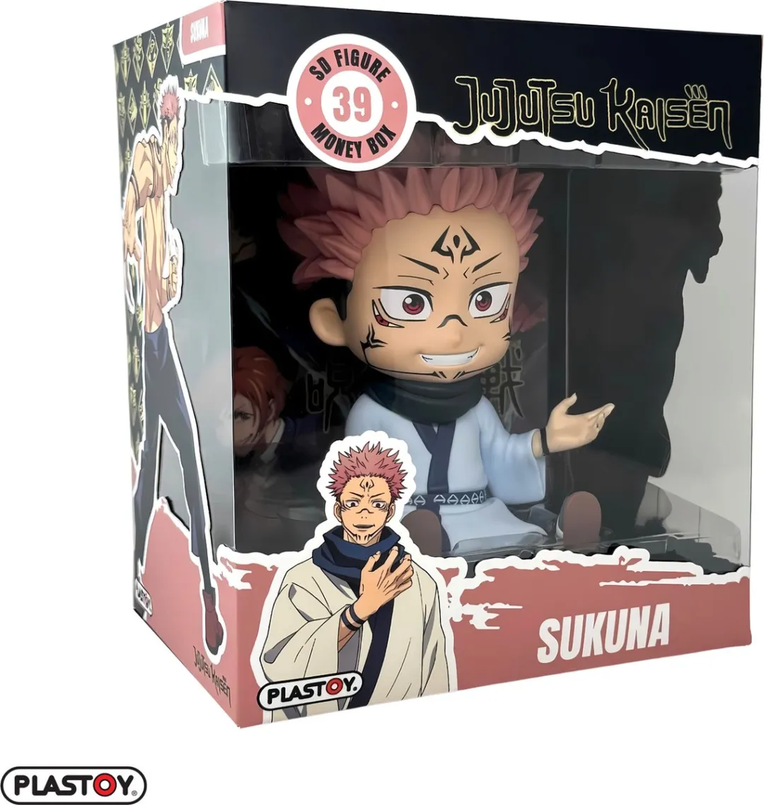 Plastoy Jujutsu Kaisen Sukuna Spaarpot - Veelkleurig