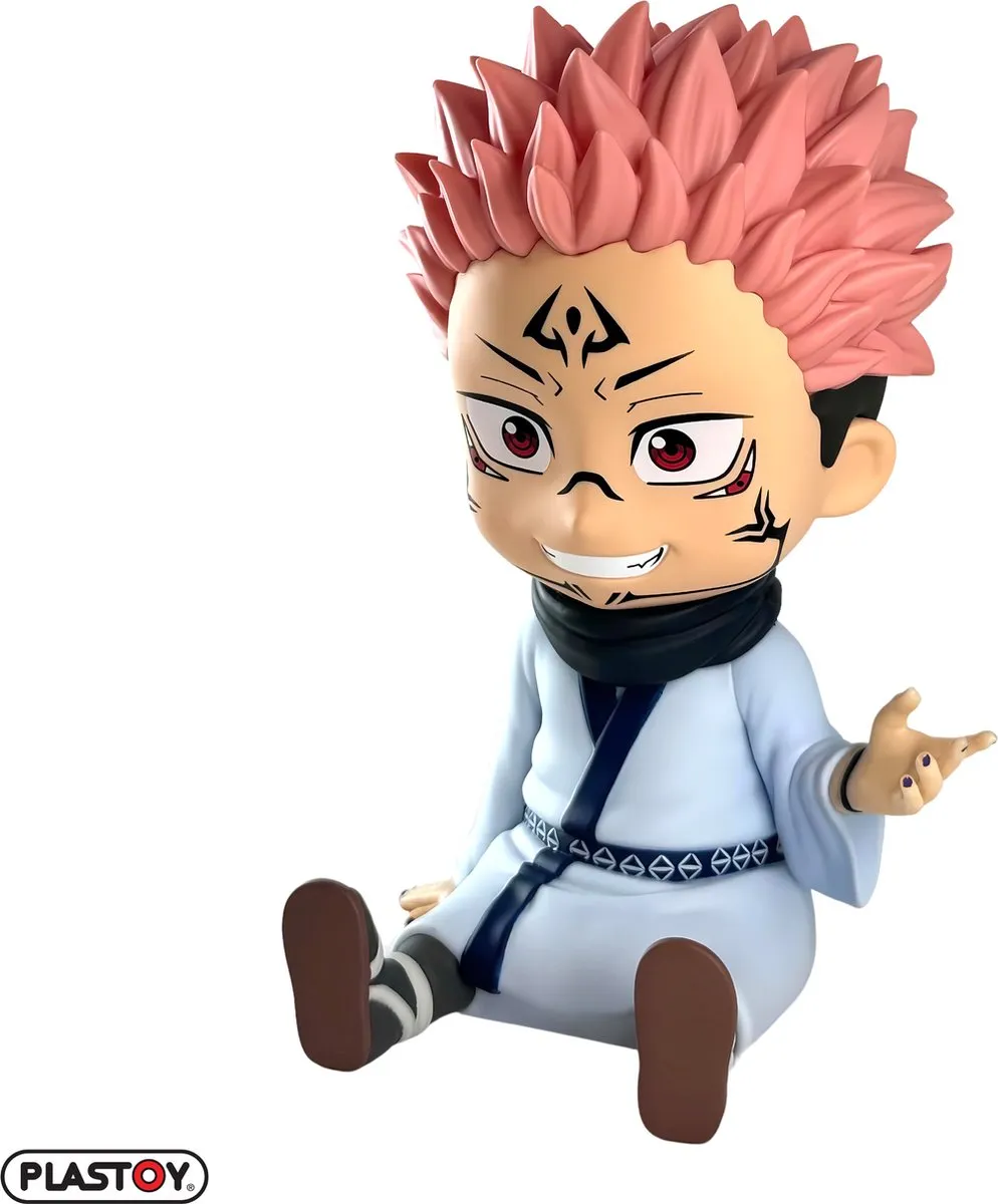 Plastoy Jujutsu Kaisen Sukuna Spaarpot - Veelkleurig