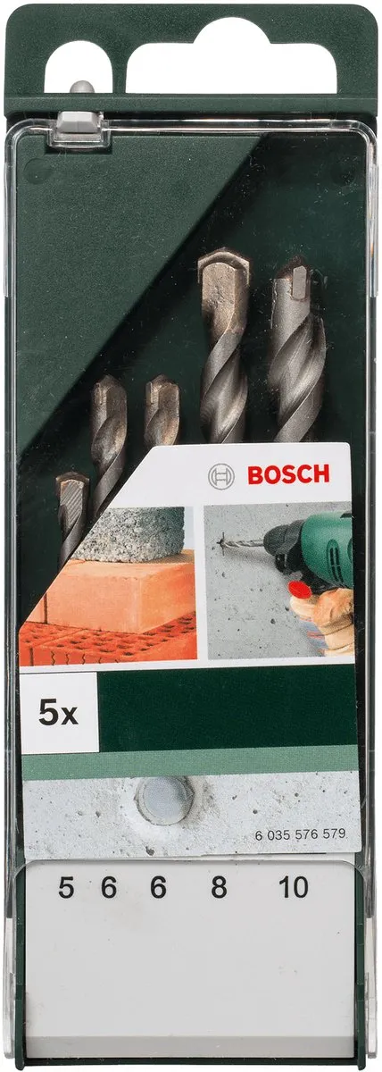 Bosch Betonboorset 5-delig - Metaal