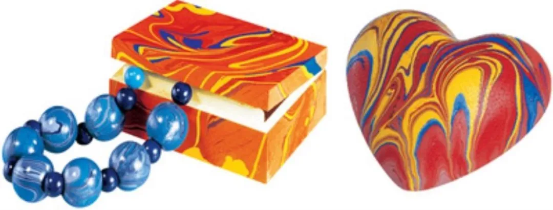 Creativ Company Magic Marble Effect Verfset - 6x20ml