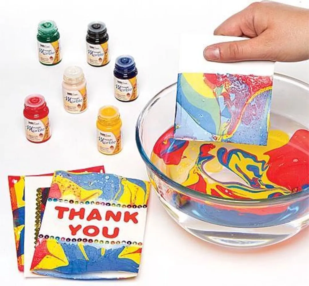 Creativ Company Magic Marble Effect Verfset - 6x20ml