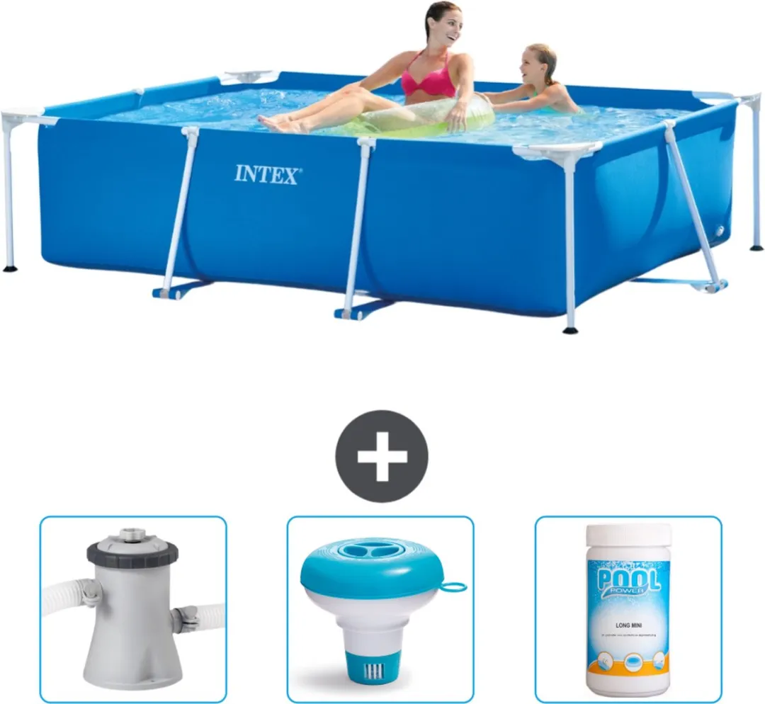 Intex Frame Zwembad 220x150x60cm Blauw