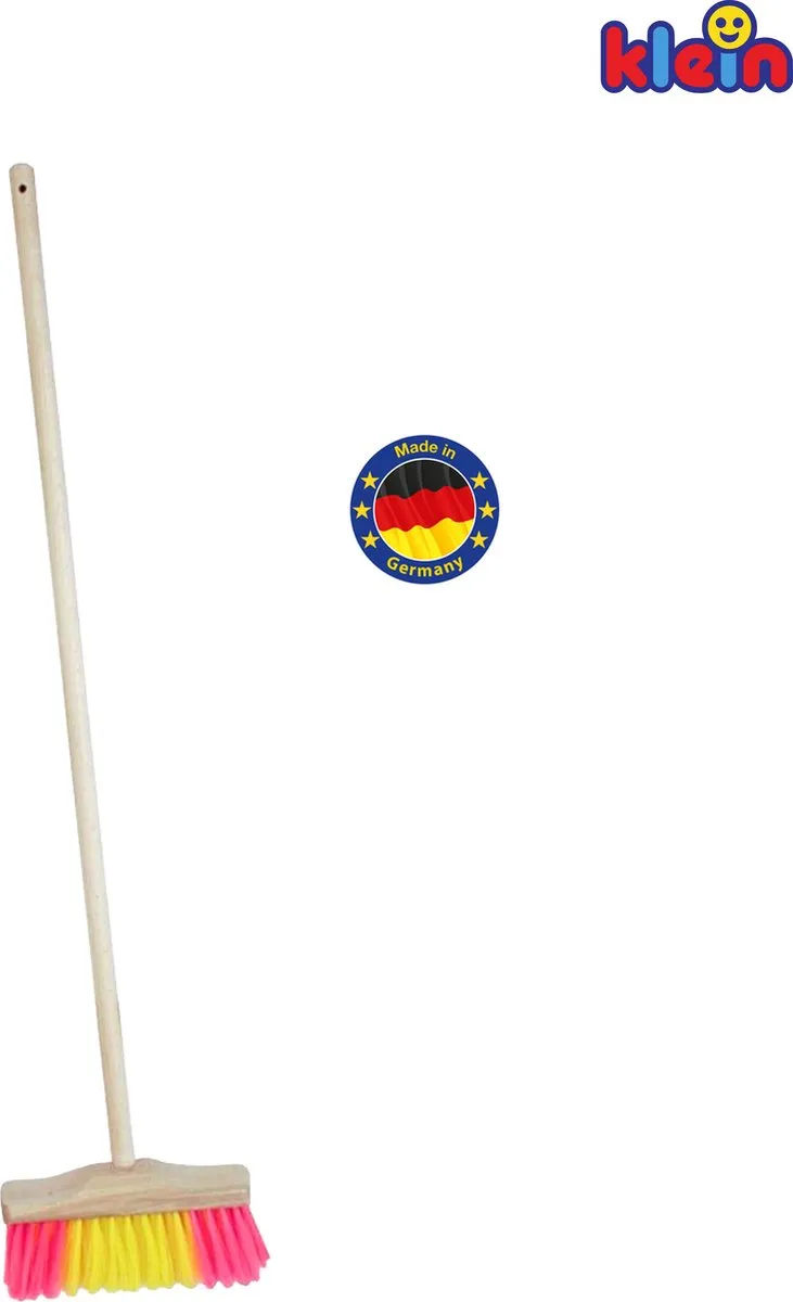 Klein Toys Pure Fresh Kinderbezem 18x5x70cm - Multicolor