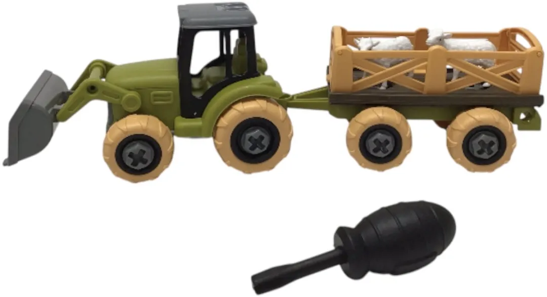 Ruby Toys Farm Truck Tractor met Aanhanger 15406 - Groen