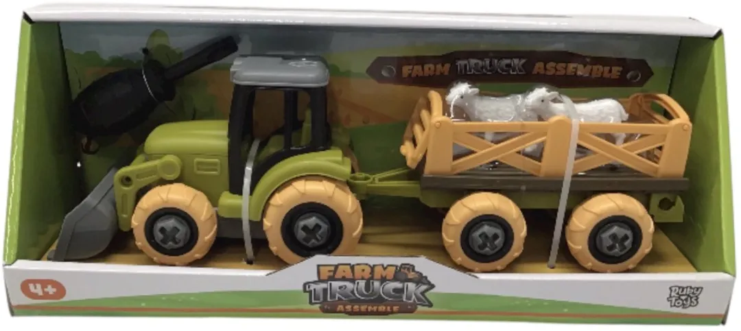 Ruby Toys Farm Truck Tractor met Aanhanger 15406