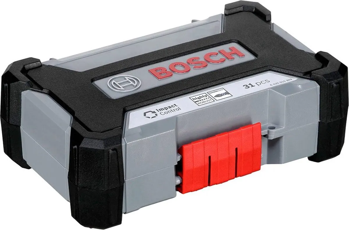 Bosch Box L 31-delige Schroefbitset - Metaal