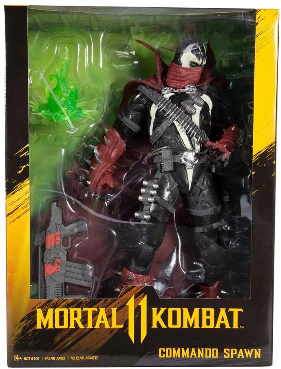 McFarlane Toys Mortal Kombat Action Figure Commando Spawn - Dark Ages Skin 30 cm Action Figuur