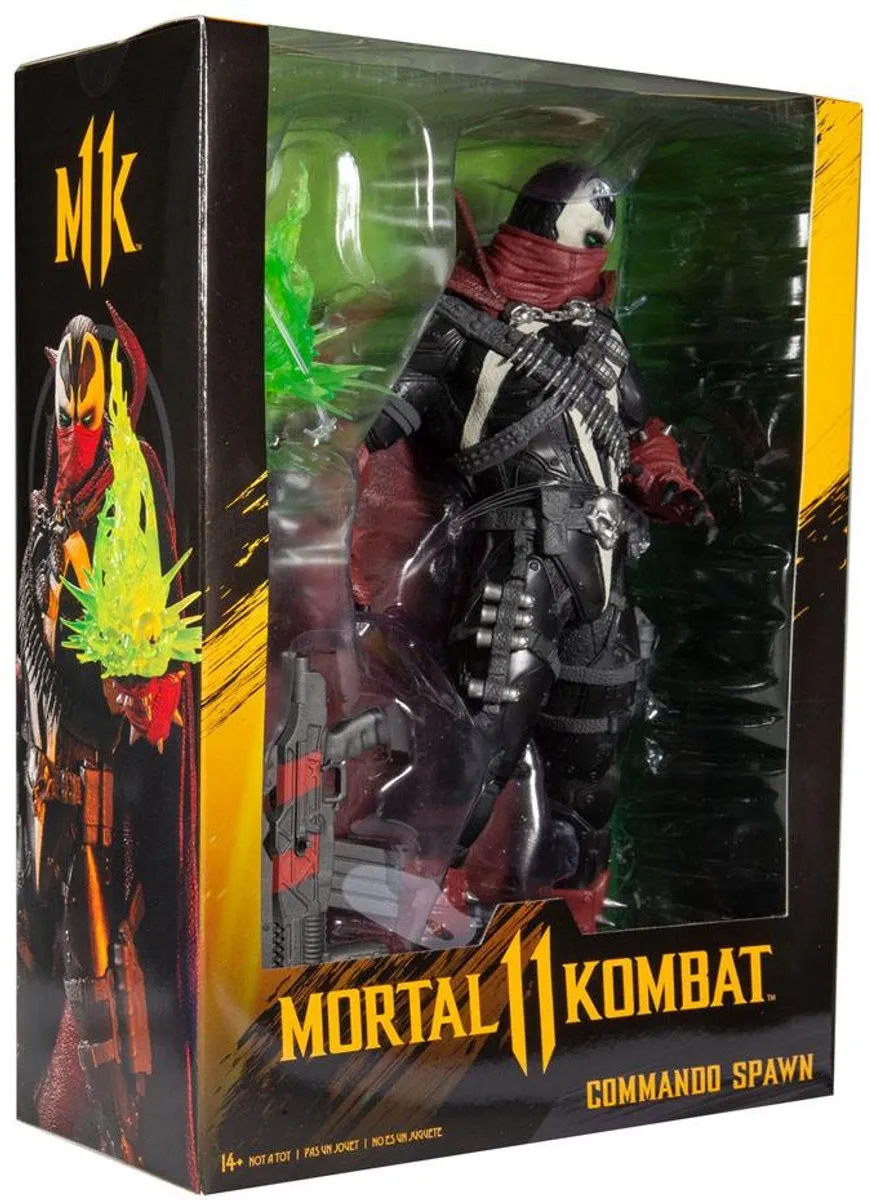 McFarlane Toys Mortal Kombat Action Figure Commando Spawn - Dark Ages Skin 30 cm Action Figuur