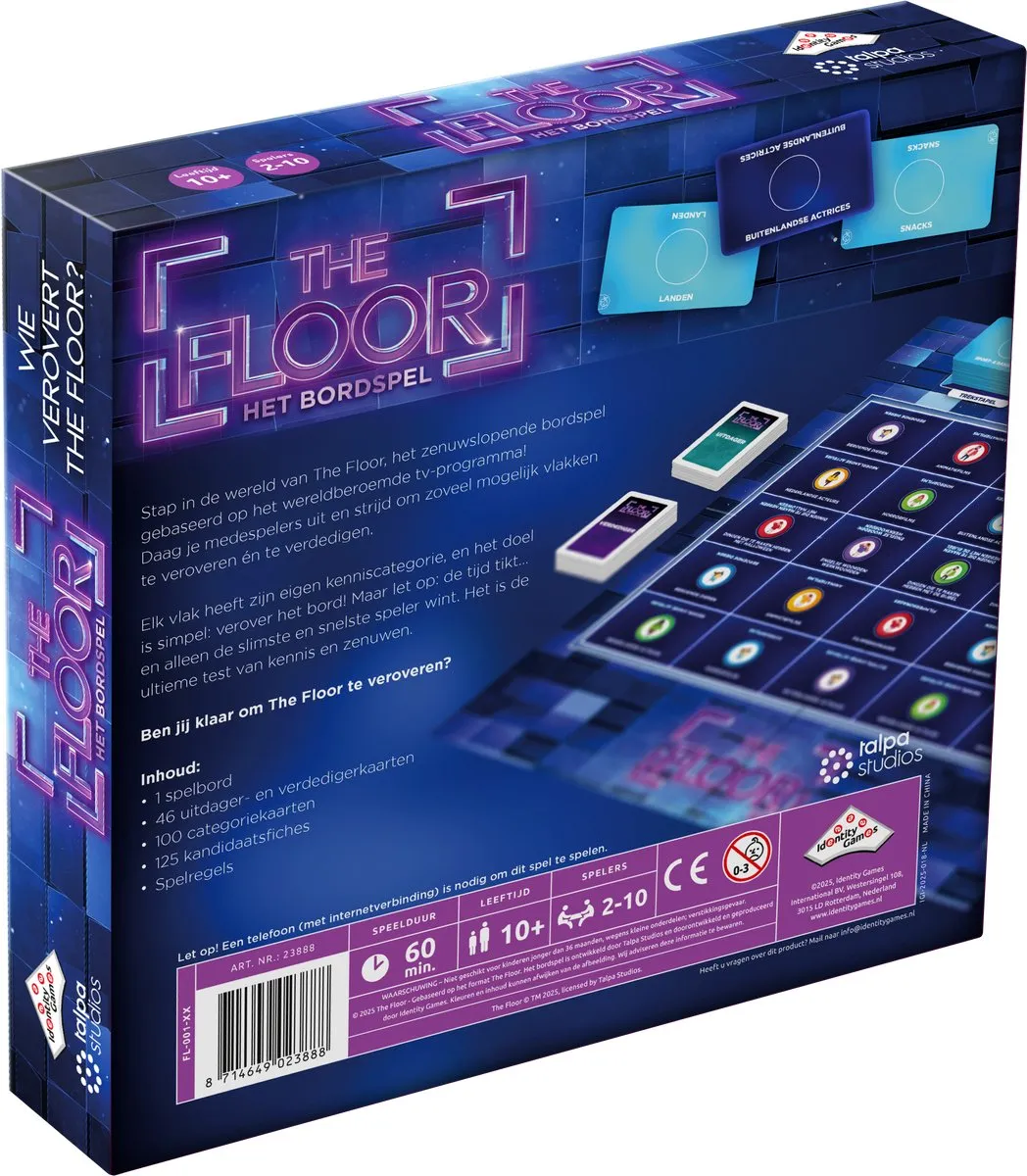 The Floor - Partyspel - Gebaseerd op het tv-programma