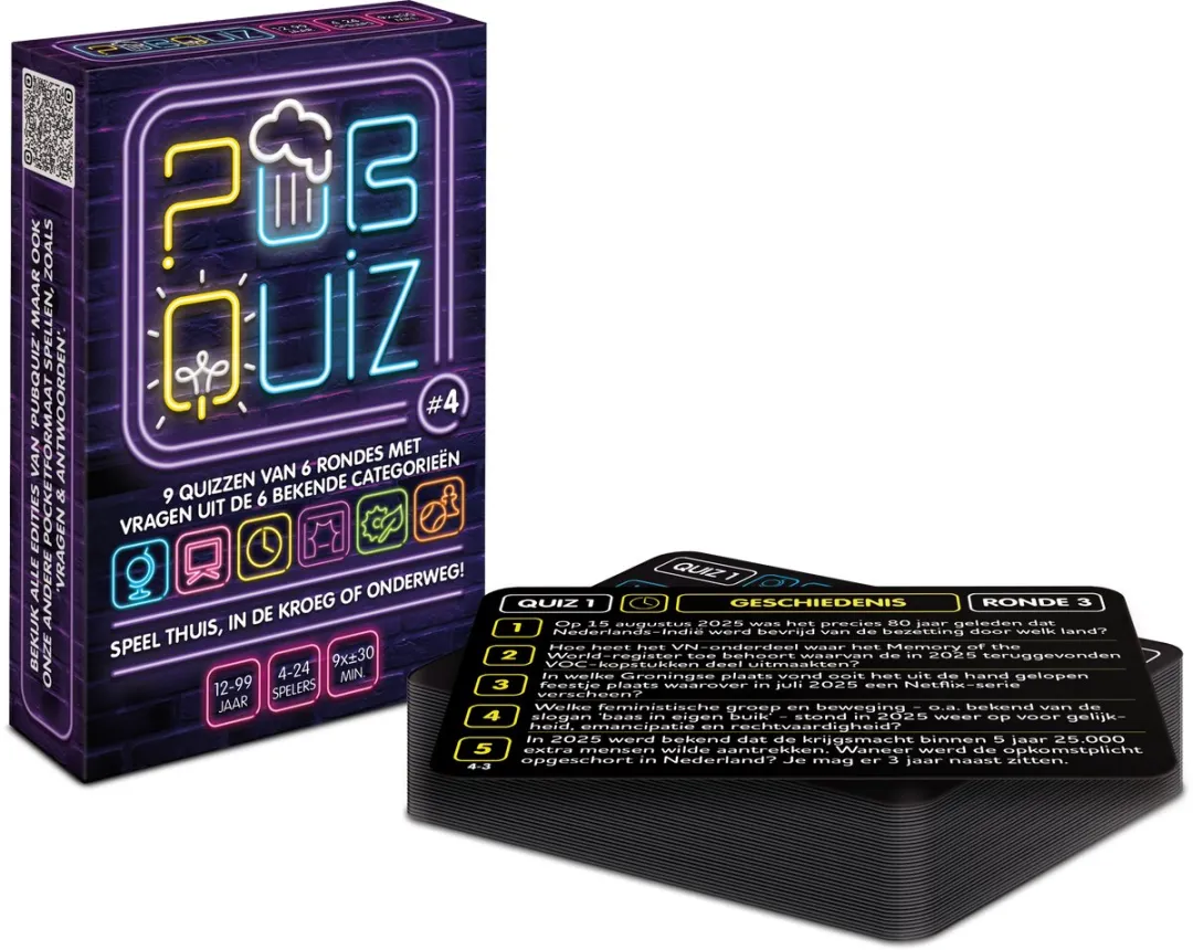 Combi-Deal Pubquiz #4 & Party Quiz - 198 Vragen