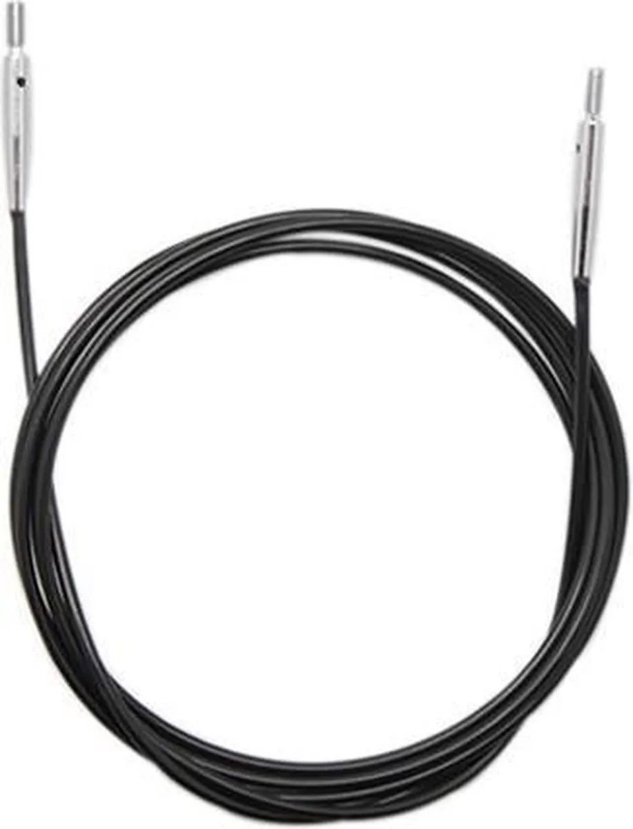 KnitPro Kabel 150cm - Verwisselbare Naalden - Zwart - afbeelding 6 van 6