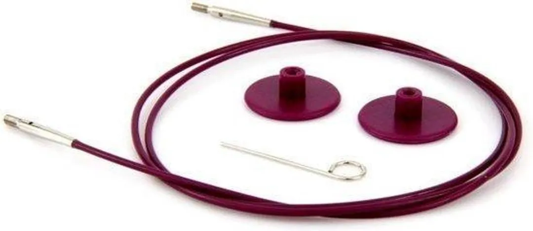 KnitPro Kabel 150cm - Verwisselbare Naalden - Zwart
