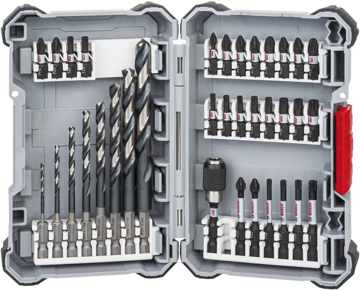 Bosch Impact Control Metaalboren & Schroefbitset 35-delig