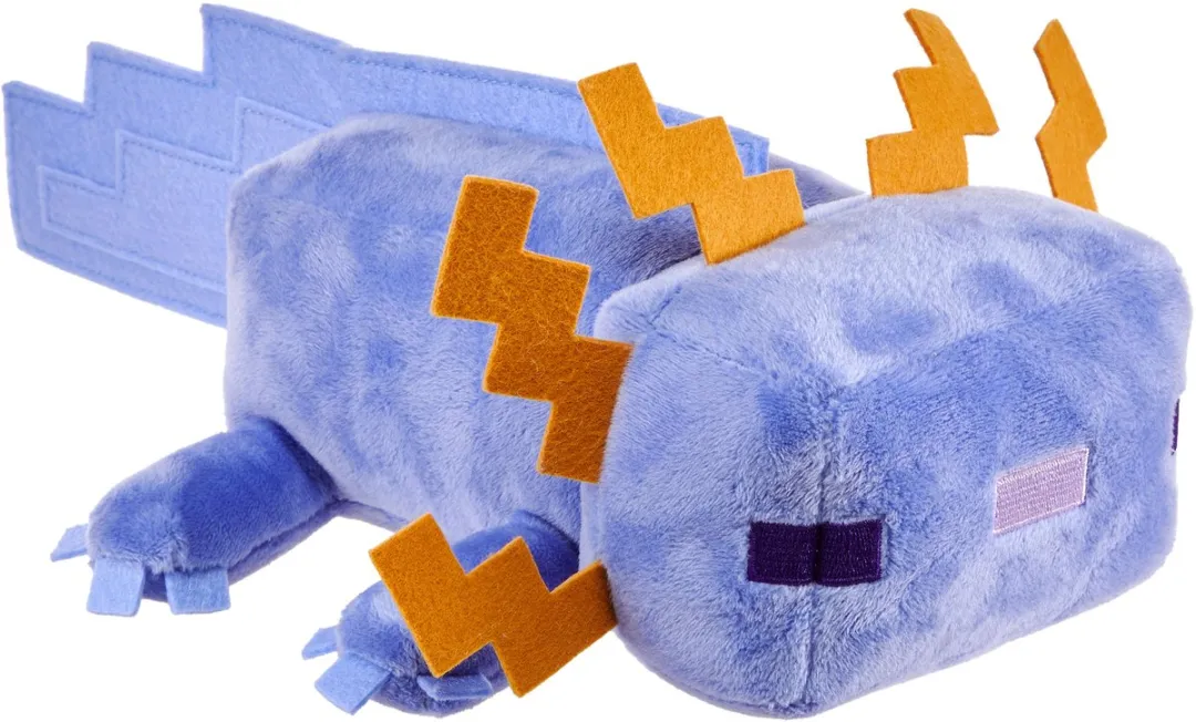 Mattel Minecraft Axolotl Knuffel 20cm
