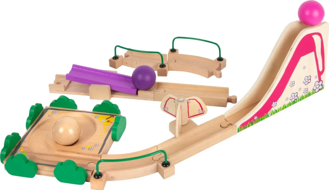 Small Foot Marble Run Junior Playground - 11-delig Hout