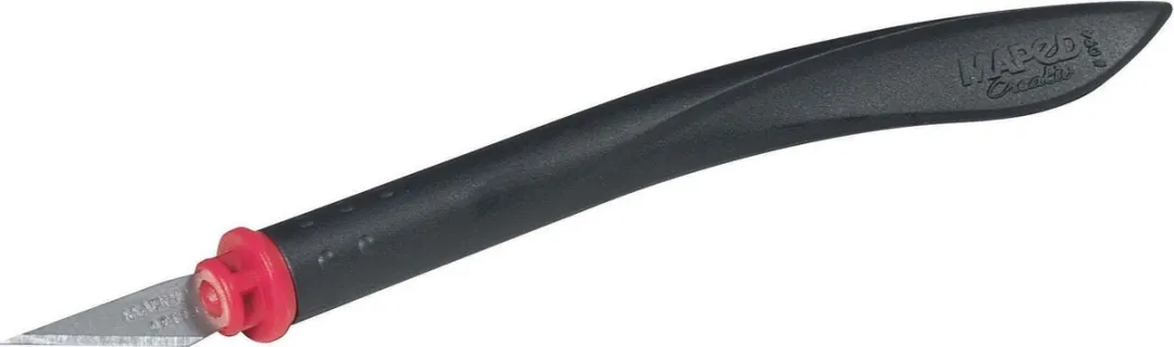 Maped Easy Cut Scalpelmes - Rood