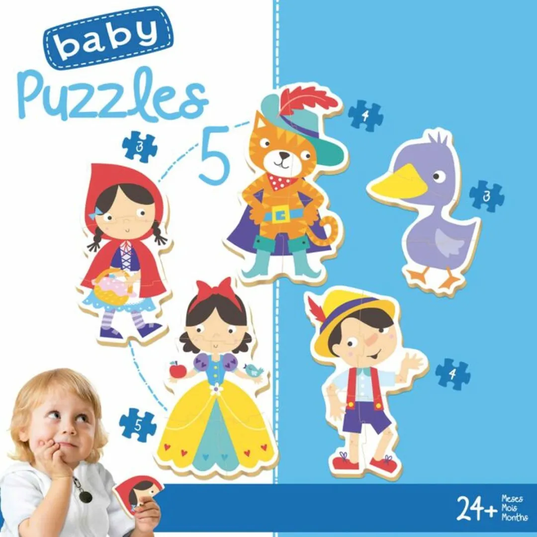 Kinderpuzzel Educa Folk Tales 5 Onderdelen