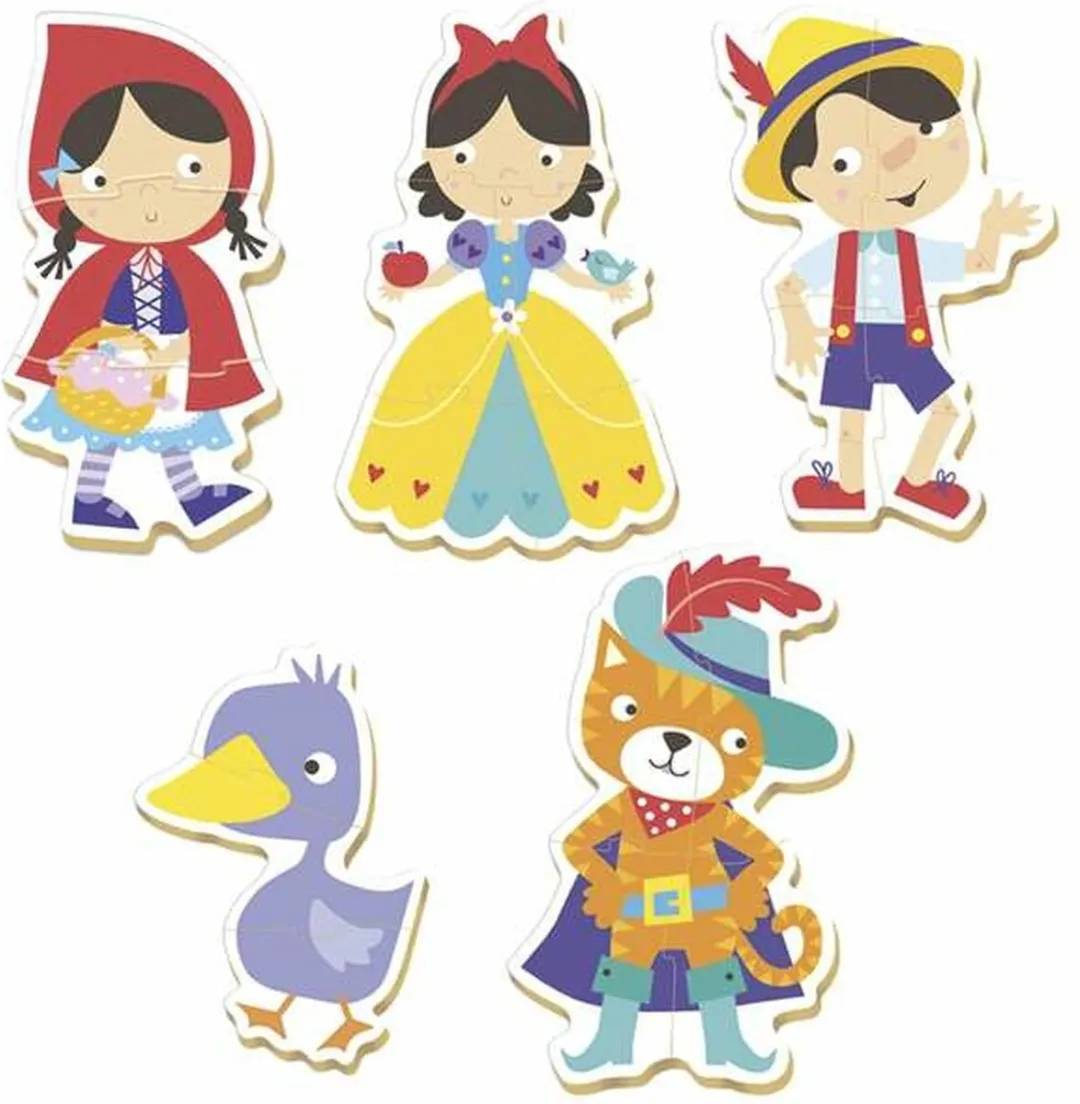 Kinderpuzzel Educa Folk Tales 5 Onderdelen