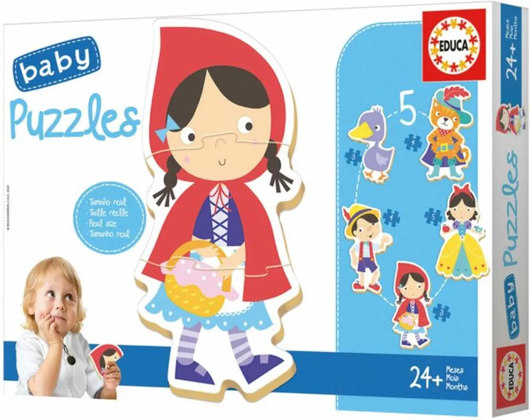 Kinderpuzzel Educa Folk Tales 5 Onderdelen