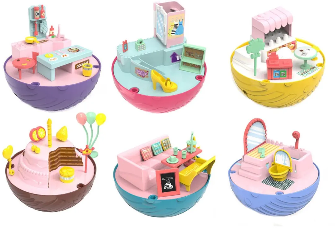 Toi-Toys Mini Speelset Huis In Bal