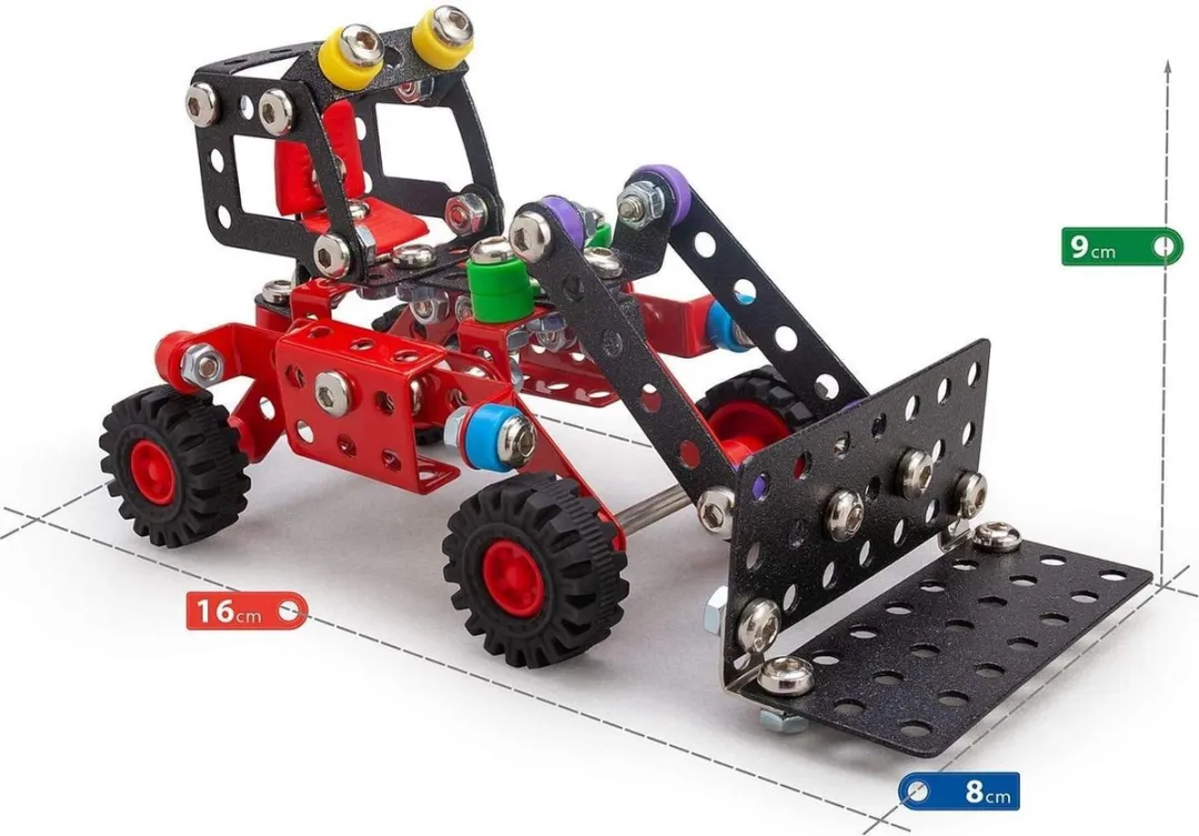 Alexander Toys Constructor AT2329 - 193 Onderdelen - Meerkleurig